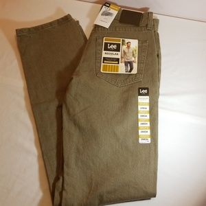 Mens Regular 29x34 Tarmac Lee Jeans Nwt 